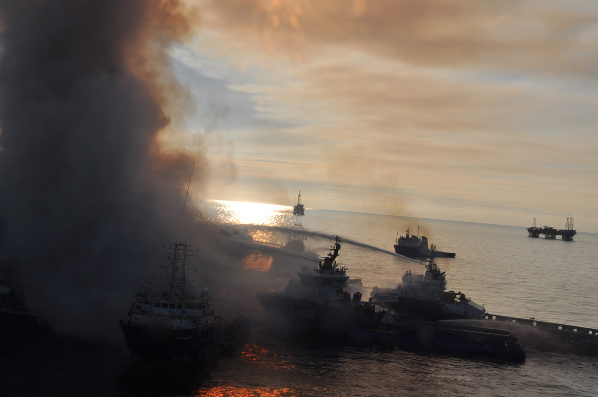 U.S. offer assistance in investigating causes of fire at SOCAR platform