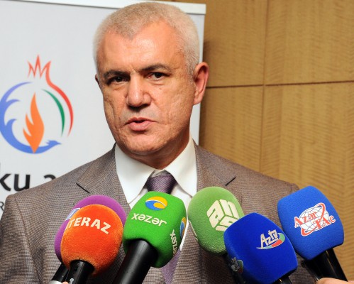 FILA chief says Baku 2015 Games will be excellently organized