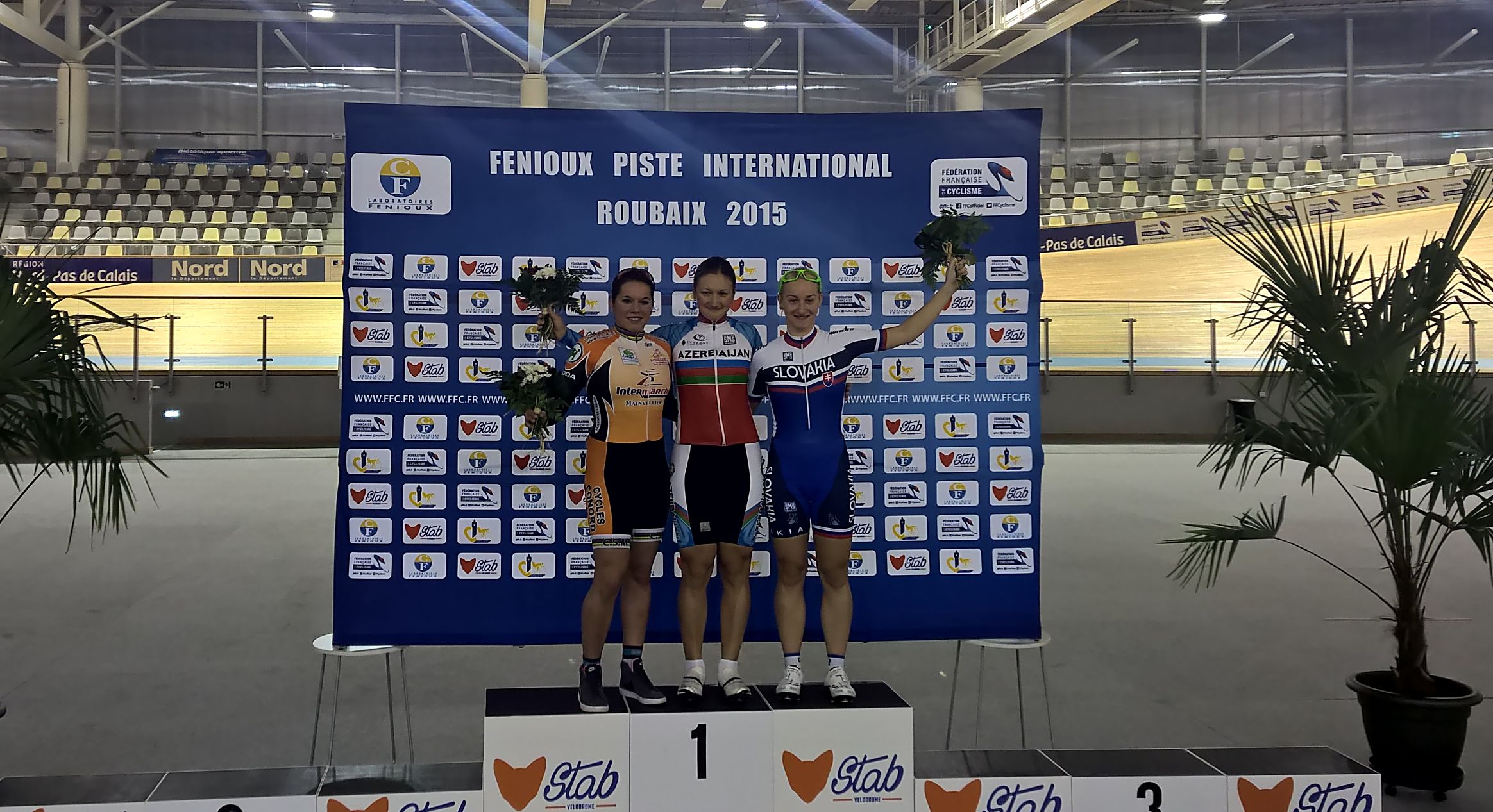National cyclist wins second gold in France