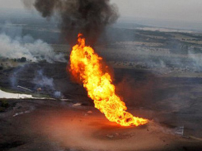 Explosion hits gas pipeline in Azerbaijan