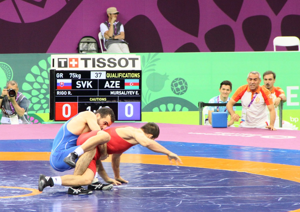Another silver medal won by Azerbaijani wrestler