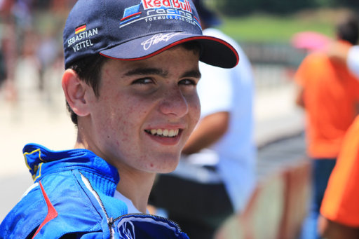 Azerbaijan's victorious 16-year-old racer says he wants to be world champion