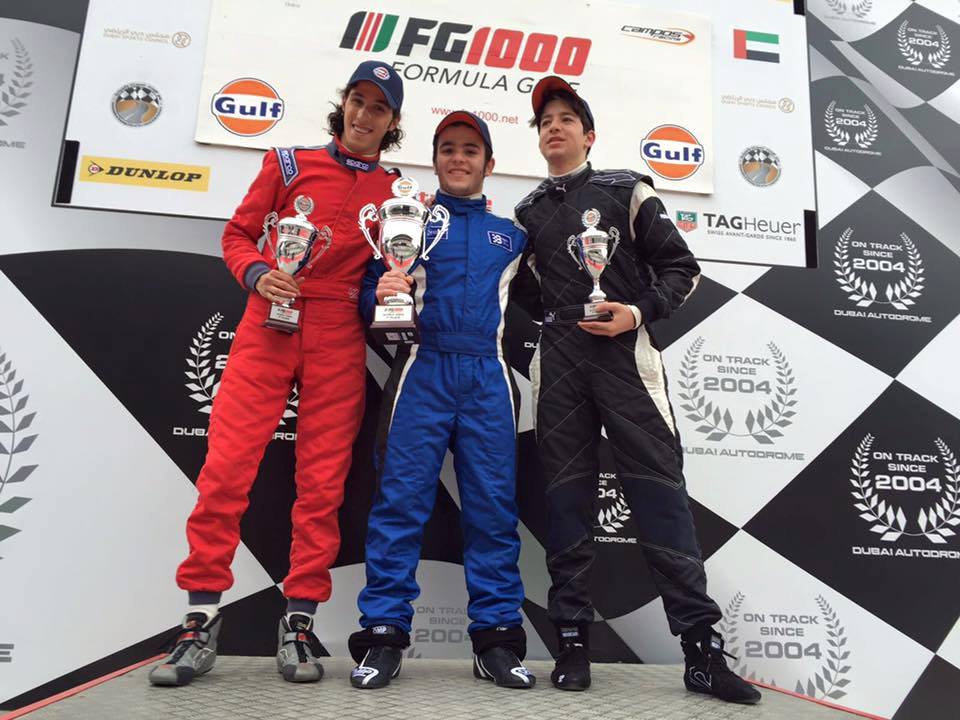 Azerbaijani racer best in Formula Gulf 1000