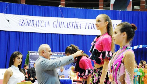 Winners of Azerbaijan rhythmic gymnastics championship named