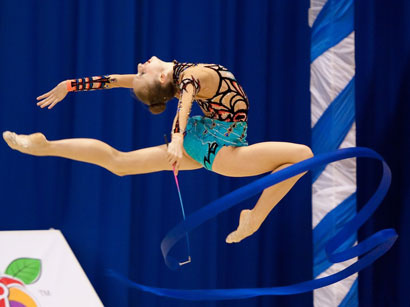 Azerbaijani gymnasts win gold and silver in Kazakhstan