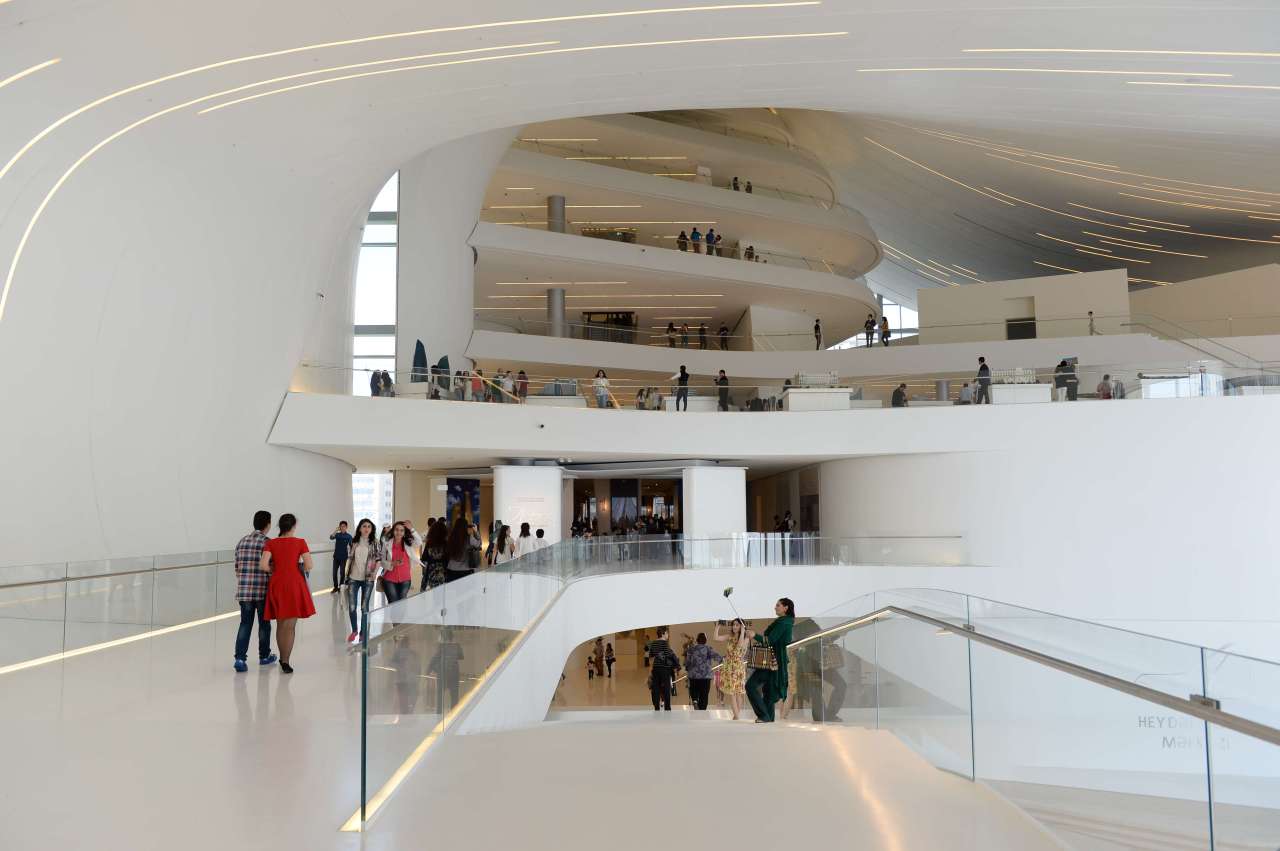 Heydar Aliyev Center welcomes visitors