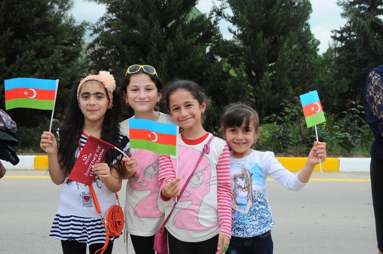 Shirvan, Hajigabul welcome Baku 2015 torch