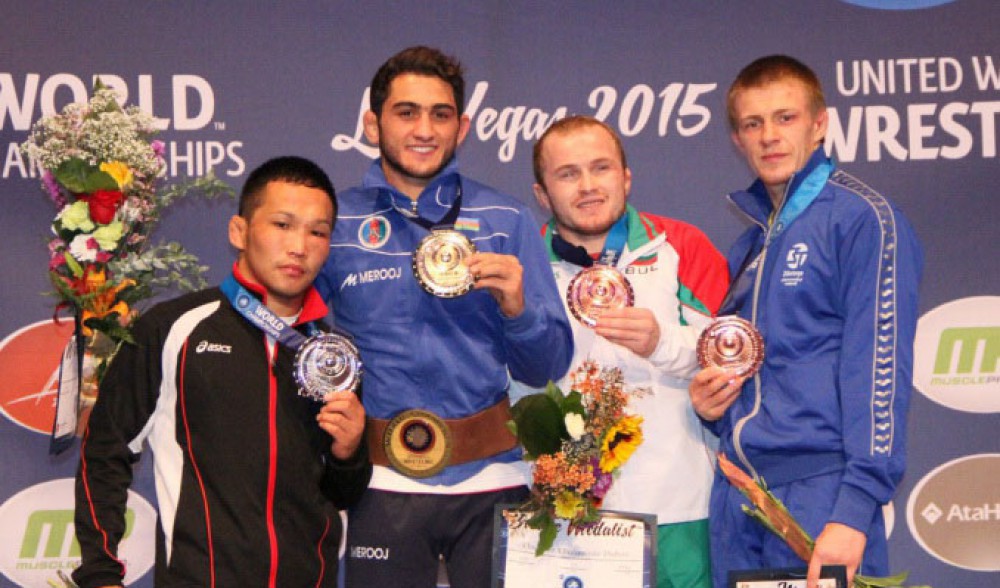 Azerbaijan`s Aliyev becomes two-time world champion