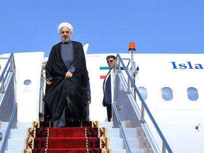 Iran's Rohani arrives in New York