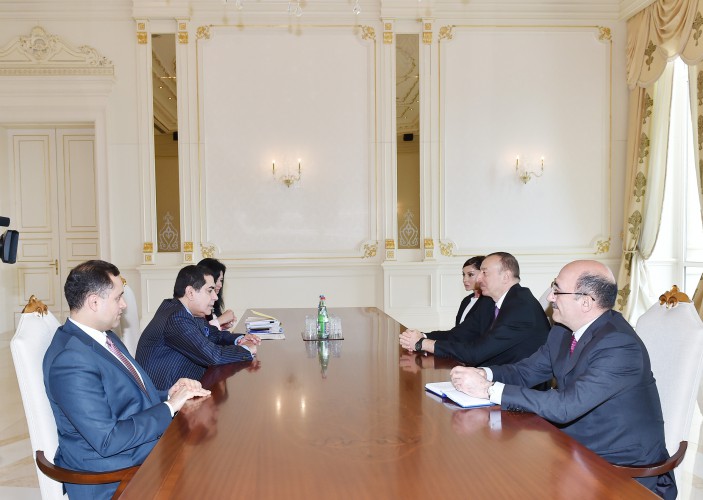 President Aliyev receives UN official