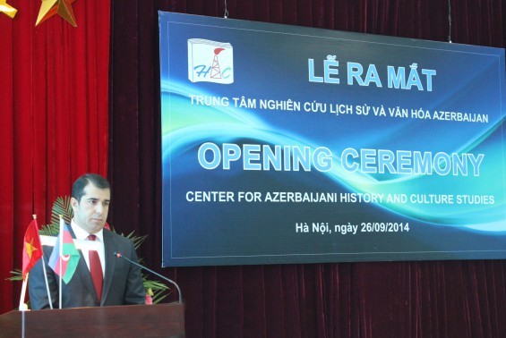 Azerbaijani History and Culture Research Centre opens in Vietnam