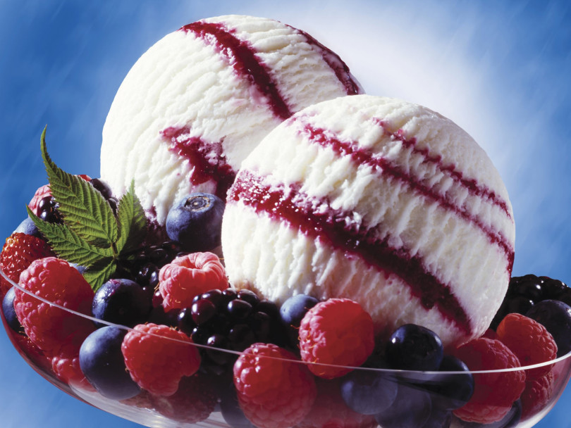 Ice cream, favorite hit of summer