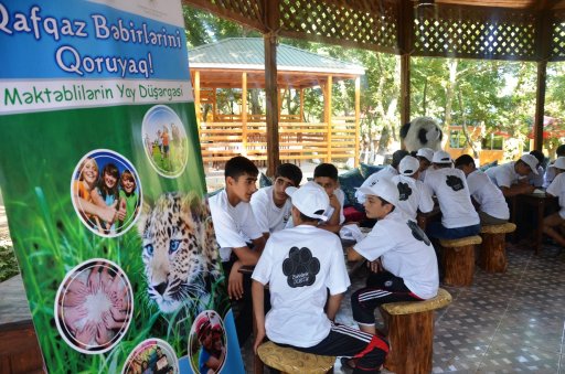 "Protecting leopards" summer camp-2 starts in Masalli city