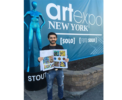 Azerbaijani artist featured in int'l art book