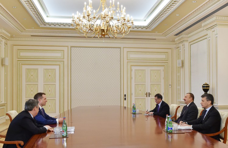 President Aliyev receives BBC Global News head