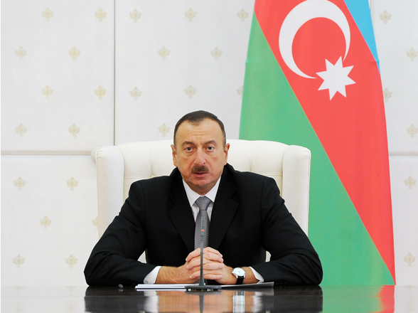 President Aliyev receives NATO official