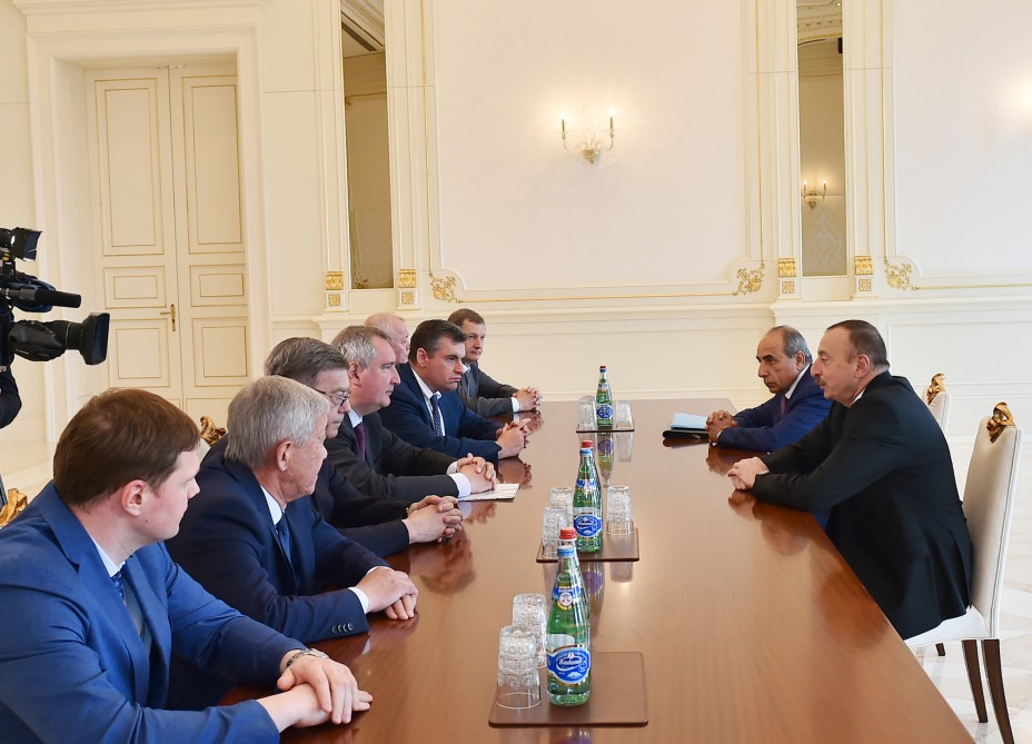 President Aliyev receives Russian Deputy PM