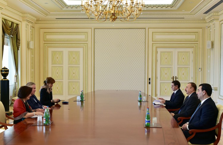 President Aliyev receives PACE rapporteur