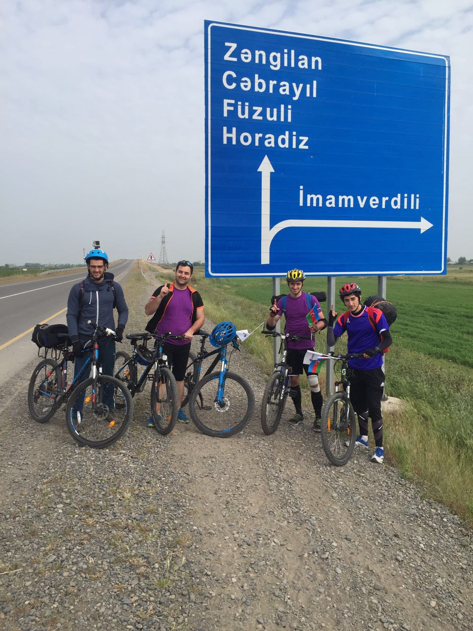 Azercell backs cycling marathon 'Heading to Karabakh'