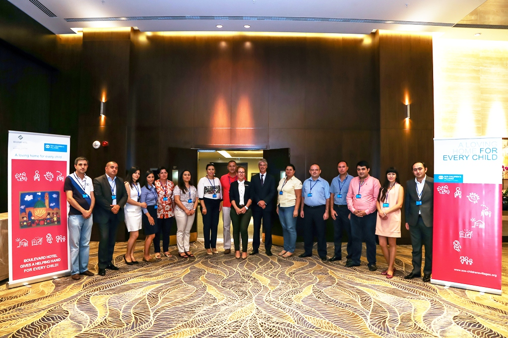 “SOS Children’s Villages-Azerbaijan” holds workshop at Boulevard Hotel Baku