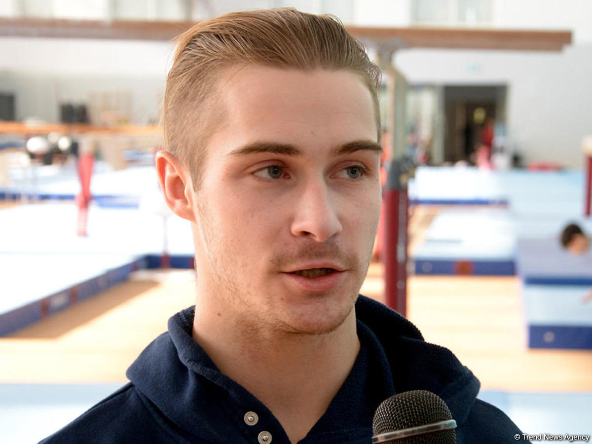 Stepko urges fans to support Azerbaijani gymnasts