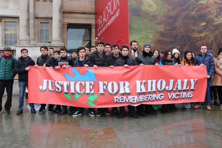 Azerbaijan - Britain Students Network commemorates Khojaly genocide