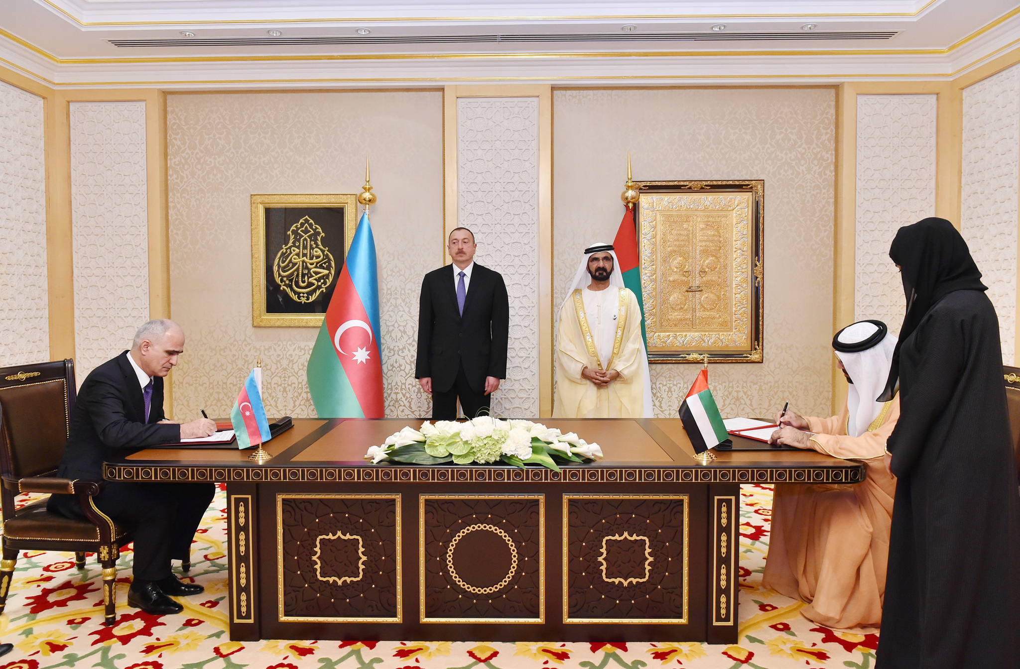 Azerbaijan, UAE vow for larger cooperation