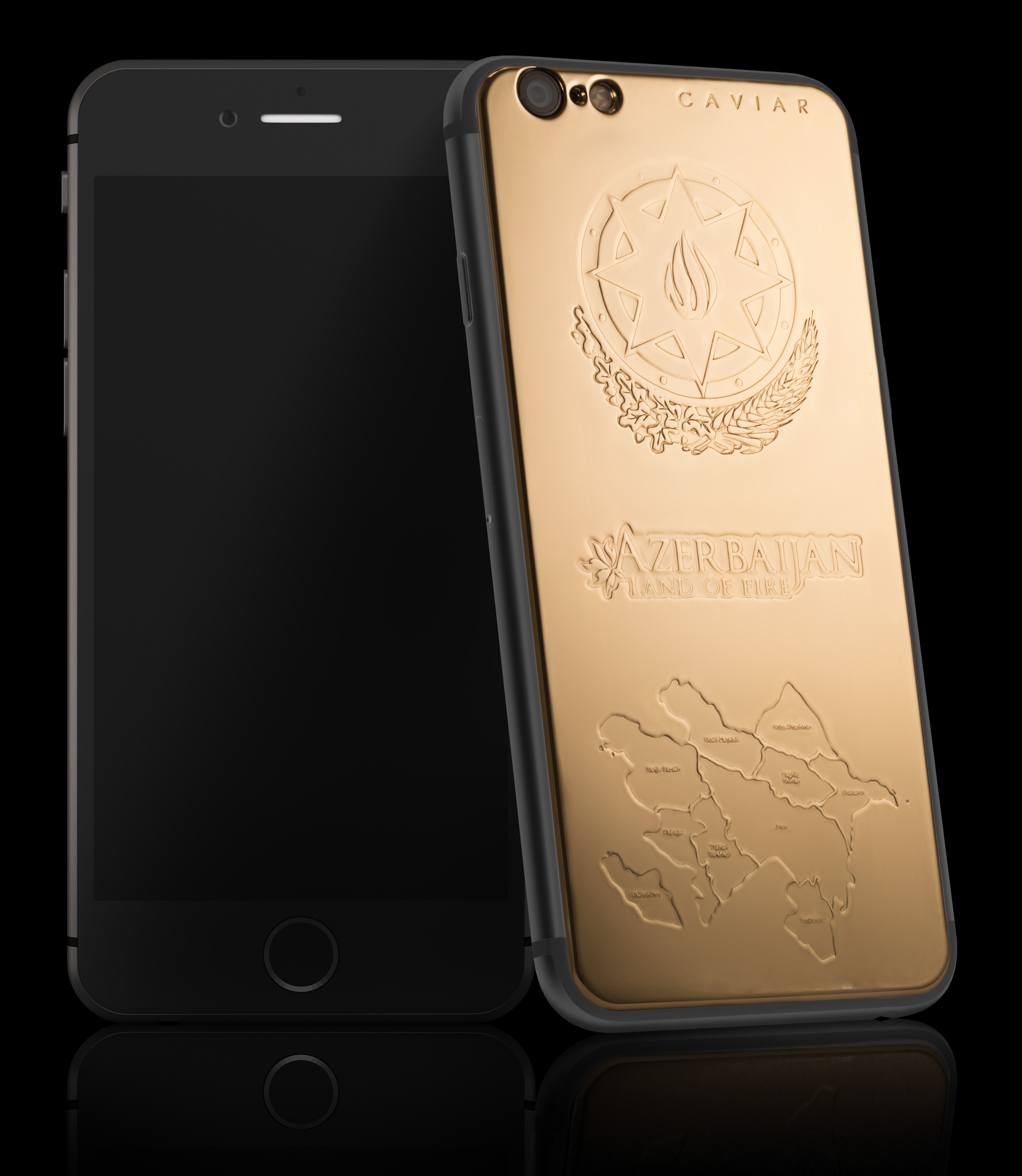 Caviar unveils new gold iPhone dedicated to Azerbaijan