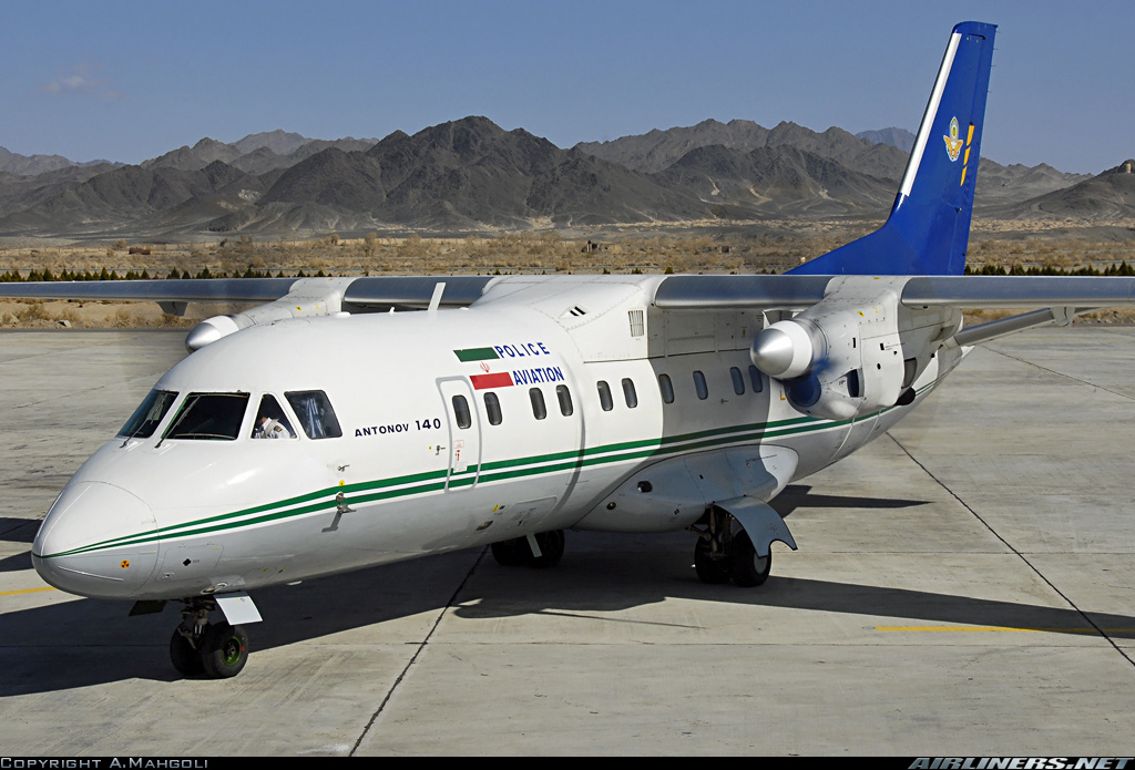 Iran suspends IrAn-140 passenger plane manufacturing