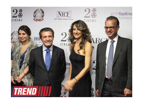 Anita Kravos opens Italian Film Festival in Baku