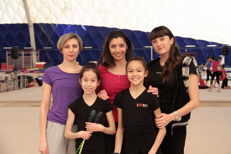 Kazakh coaches say everything highly organized in Gymnastics Arena