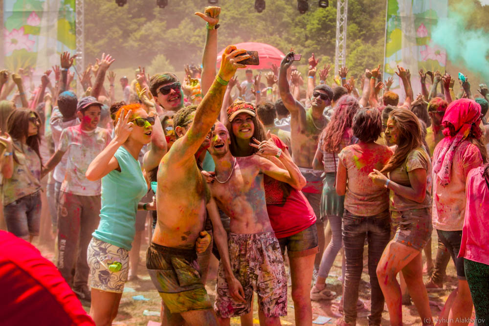 Festival of colors in Azerbaijan