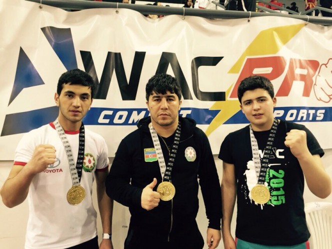 Azerbaijani fighters win 6 medals at WAC 2015