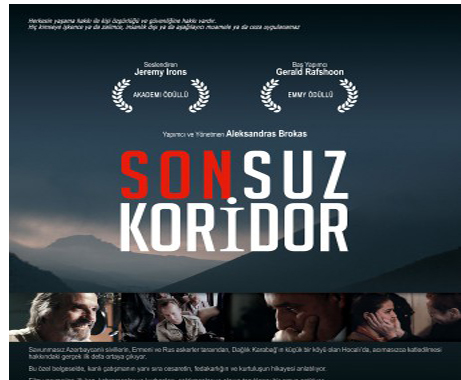 “Endless Corridor” screens on CNN-Turk TV