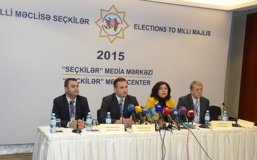 Latvian observer hails election process in Azerbaijan
