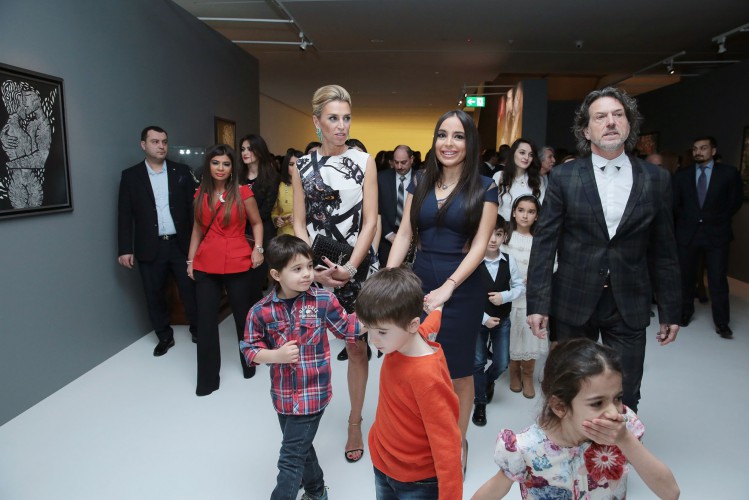Heydar Aliyev Center features Leyla Aliyeva and Stephen Webster's works