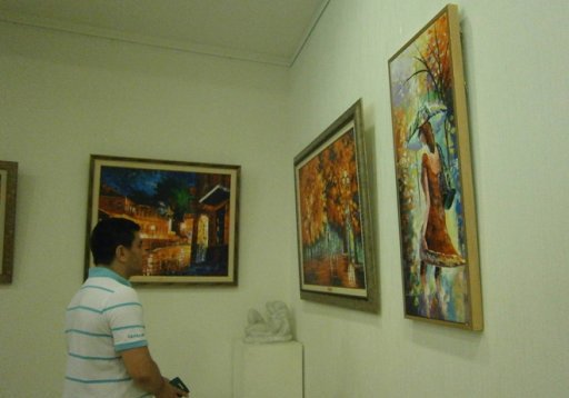 Artist Leonid Afremov’s exhibition opens in Baku