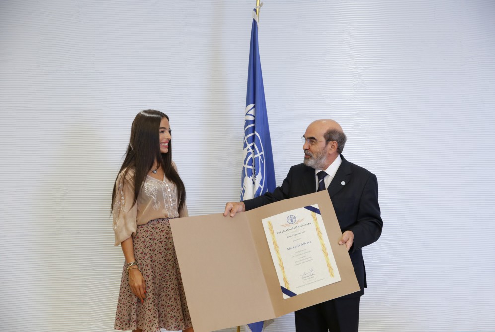 FAO: Leyla Aliyeva can successfully assist the organization