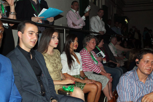 Leyla Aliyeva watches charitable boxing match in London