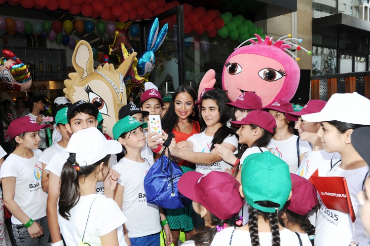 Leyla Aliyeva attends children’s festival