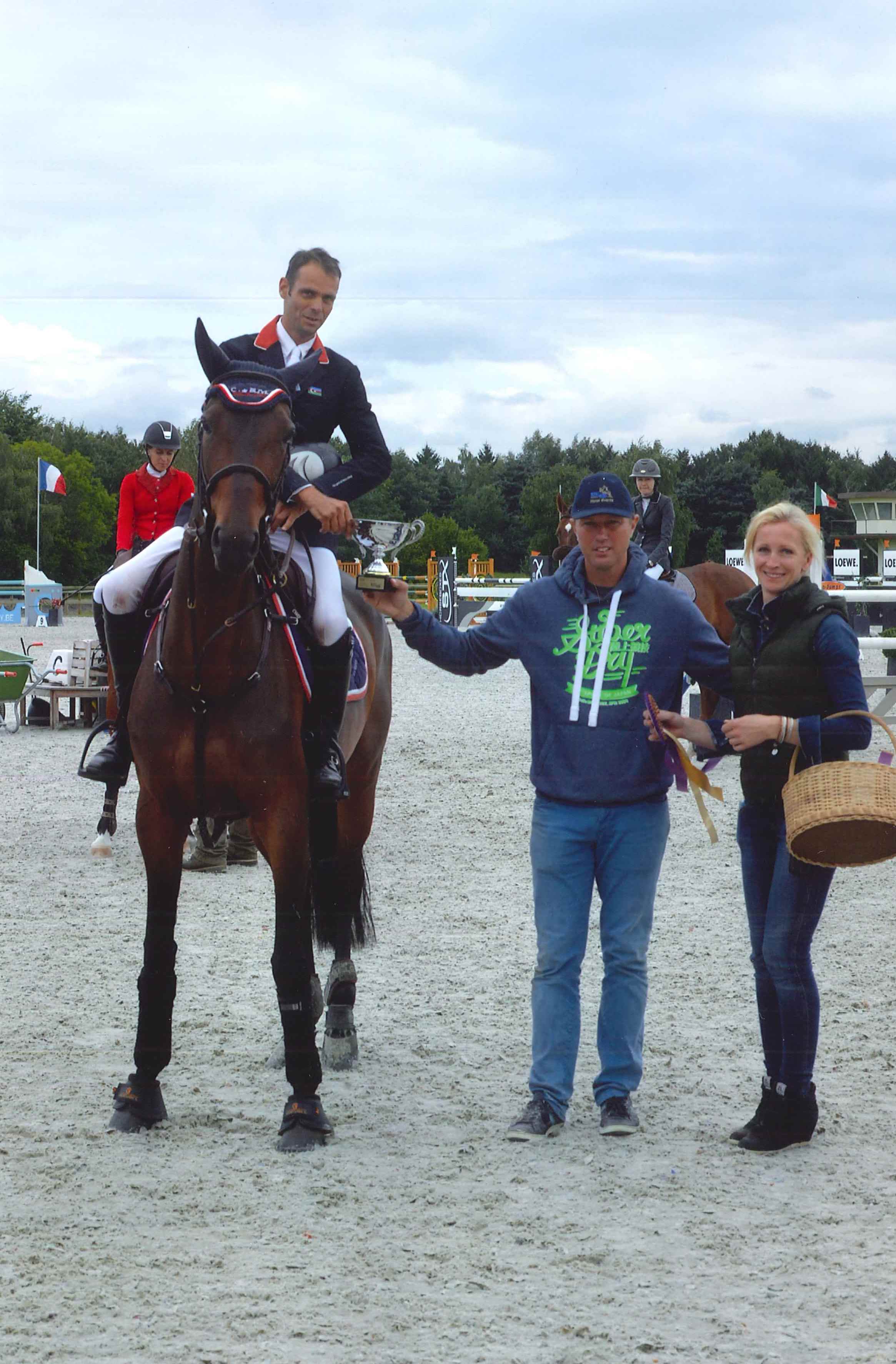 Azerbaijan’s equestrian shines in Belgium