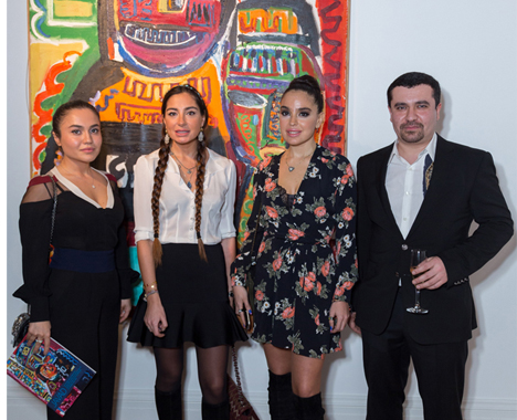 Azerbaijani painter mesmerizes Londoners