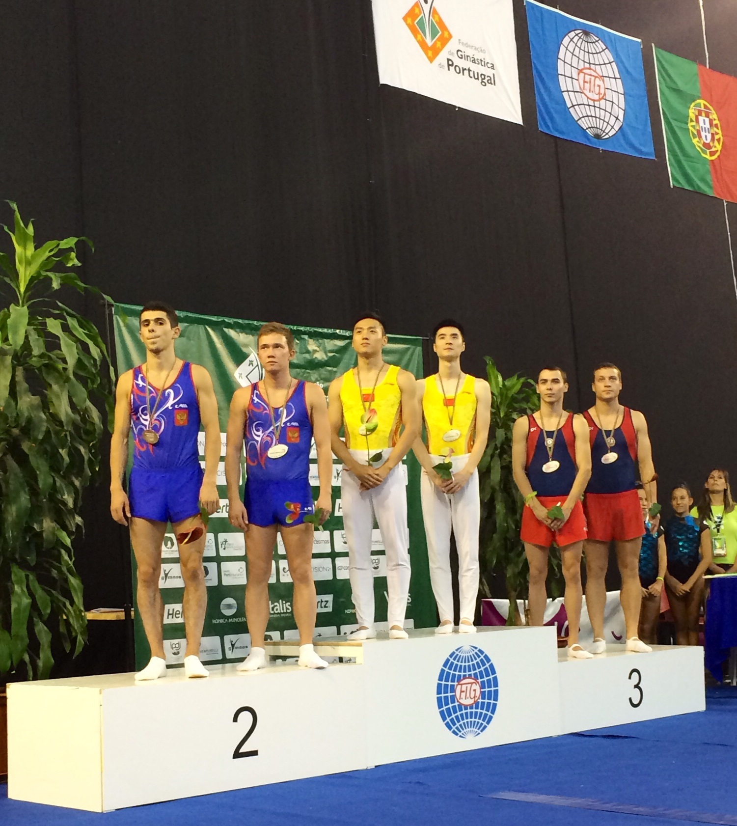 Triumph of Azerbaijan’s gymnasts on trampoline World Cup