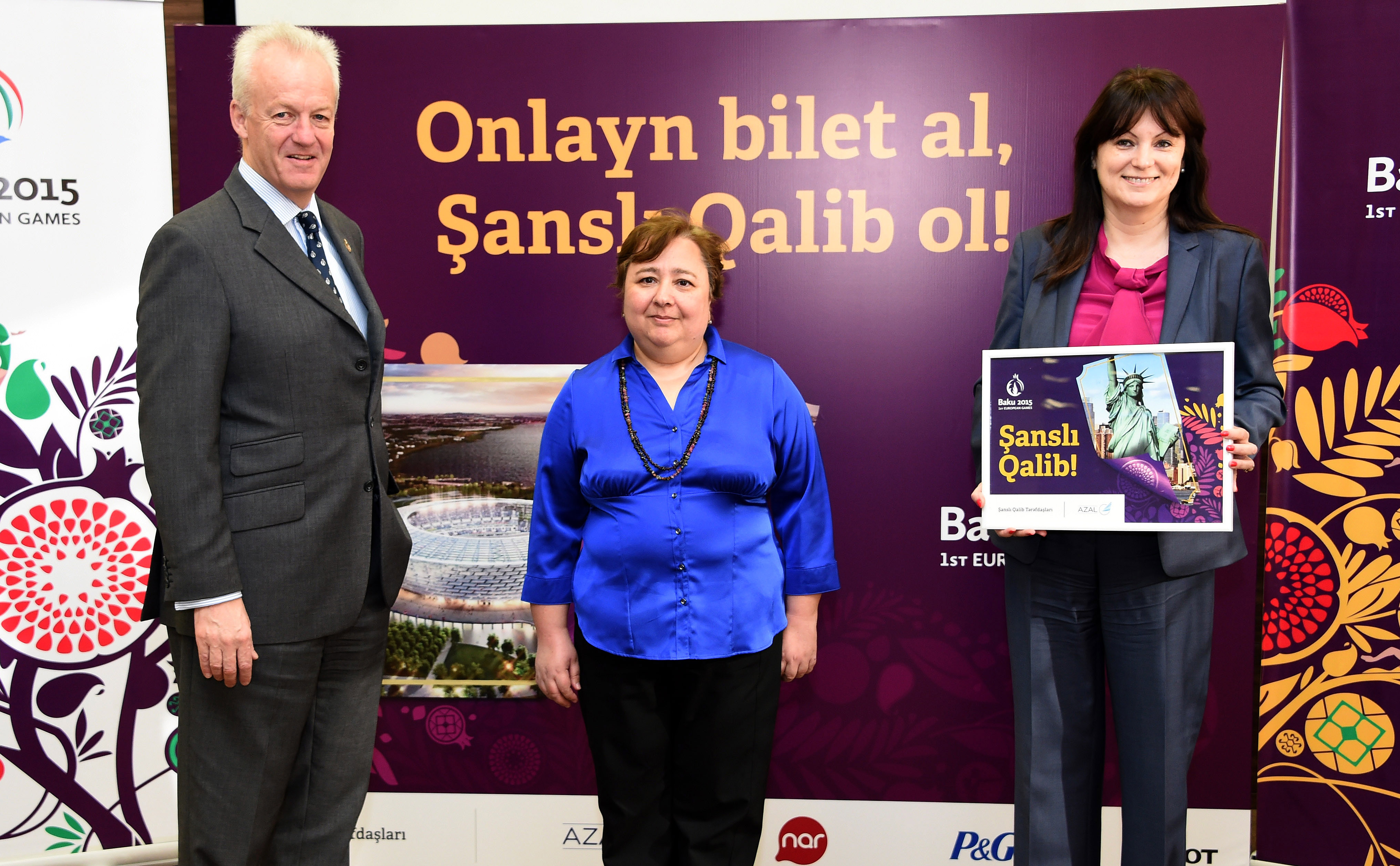 Baku 2015, AZAL announce first Lucky Winner