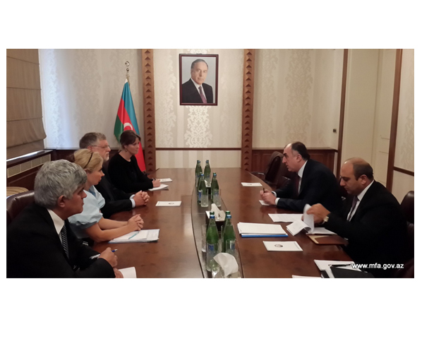 Azerbaijani, EU officials discuss Nagorno-Karabakh conflict