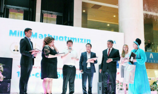 Awarding ceremony dedicated to National Press Day held in Baku
