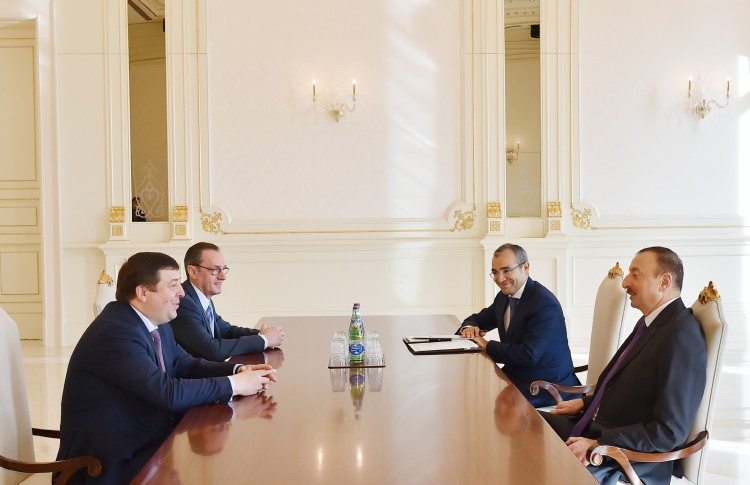 President Aliyev receives Moscow State Medical University’s rector