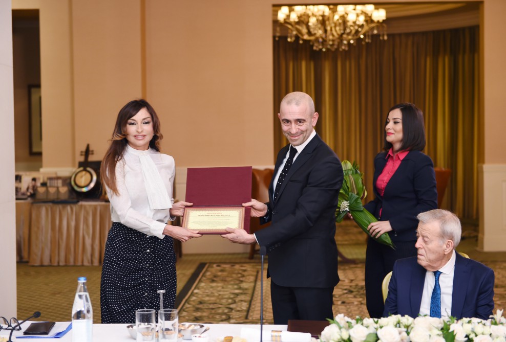 “Person of the Year” award presented to First Lady Mehriban Aliyeva
