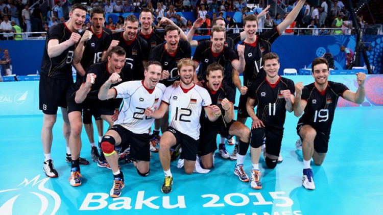 German men’s volleyball team wins gold