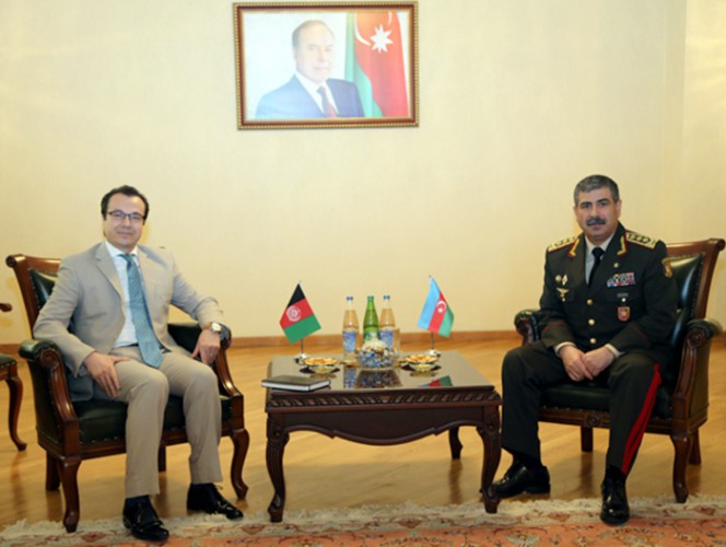 Azerbaijan, Afghanistan mull military ties